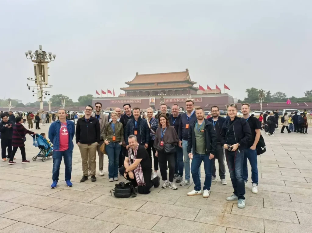 Group photo of the K5 X-Pedition to China