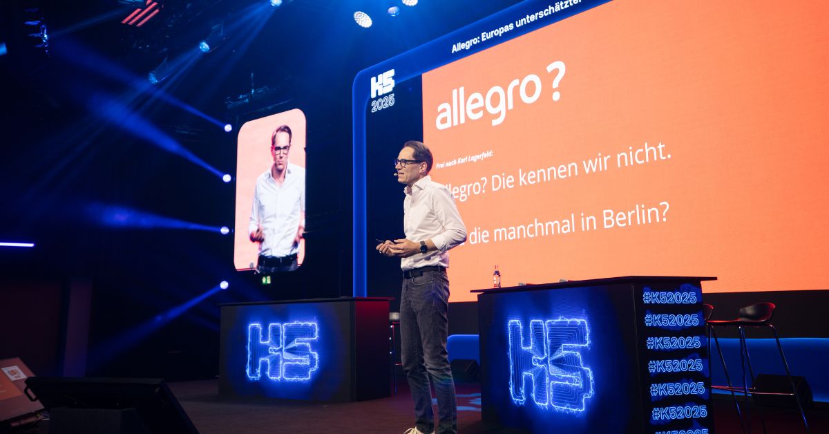 Allegro CCO Matthias Frechen auf der K5 2025
