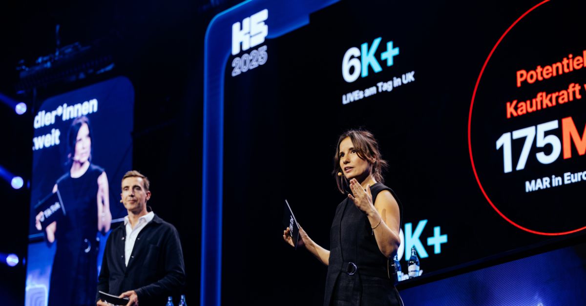 Maximilian Burianek und Sahra Al-Dujaili auf der K5 2025