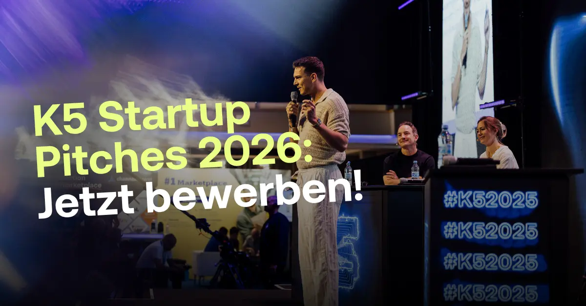 Die Startup Pitches auf der K5 Konferenz 2025